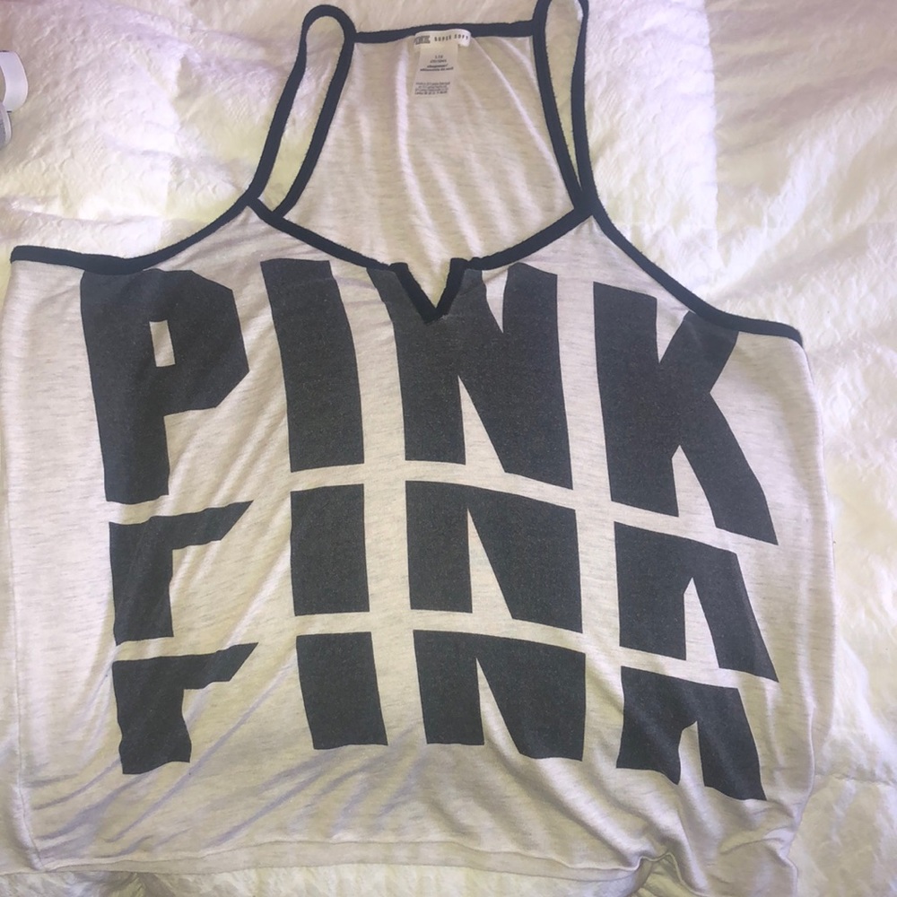 PINK lounge tank top
